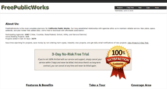Desktop Screenshot of freepublicworks.com